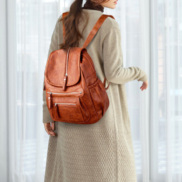 Sac à dos cuir femme - Montparnasse