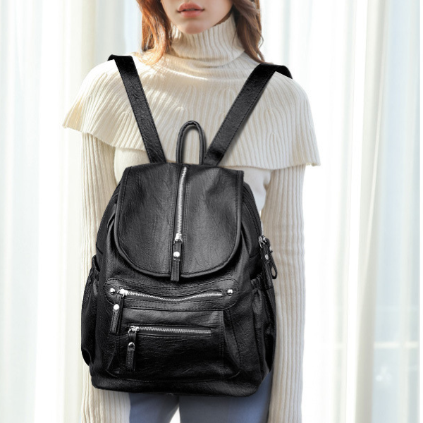 Sac à dos cuir femme - Montparnasse
