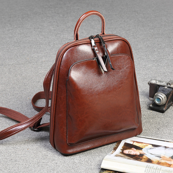Sac à dos cuir femme Le Marais