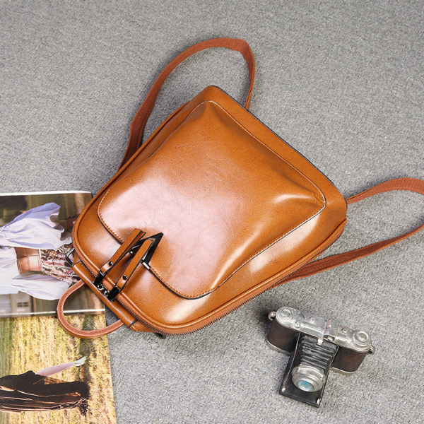 Sac à dos cuir femme Le Marais