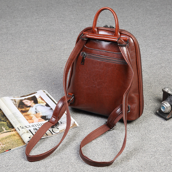 Sac à dos cuir femme Le Marais