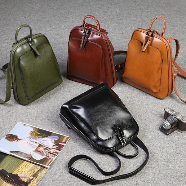 Sac à dos cuir femme Le Marais