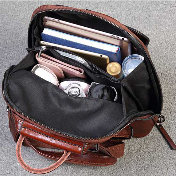 Sac à dos cuir femme Le Marais