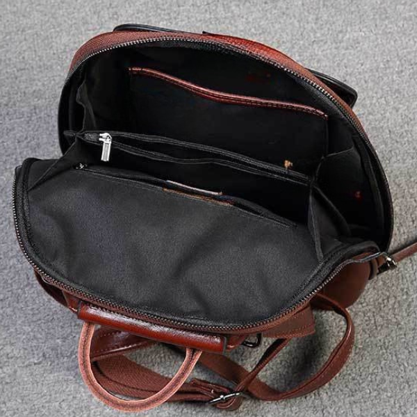 Sac à dos cuir femme Le Marais