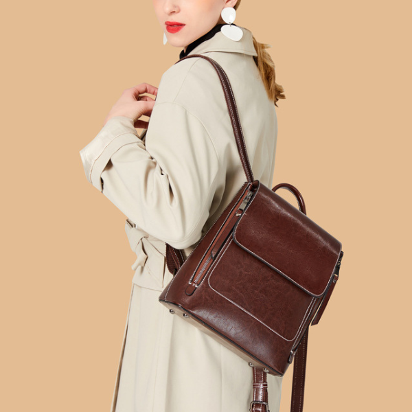 Sac à dos cuir femme - Sorbonne