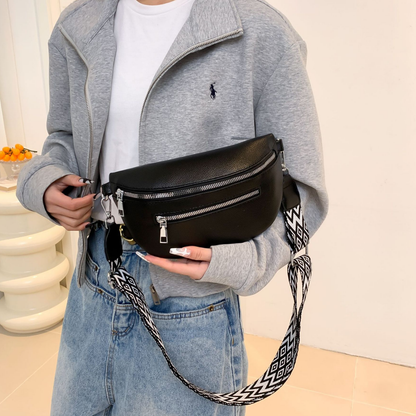 Sac banane en cuir femme - Belleville