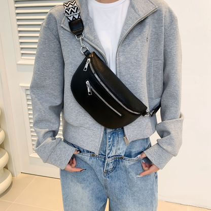 Sac banane en cuir femme - Belleville