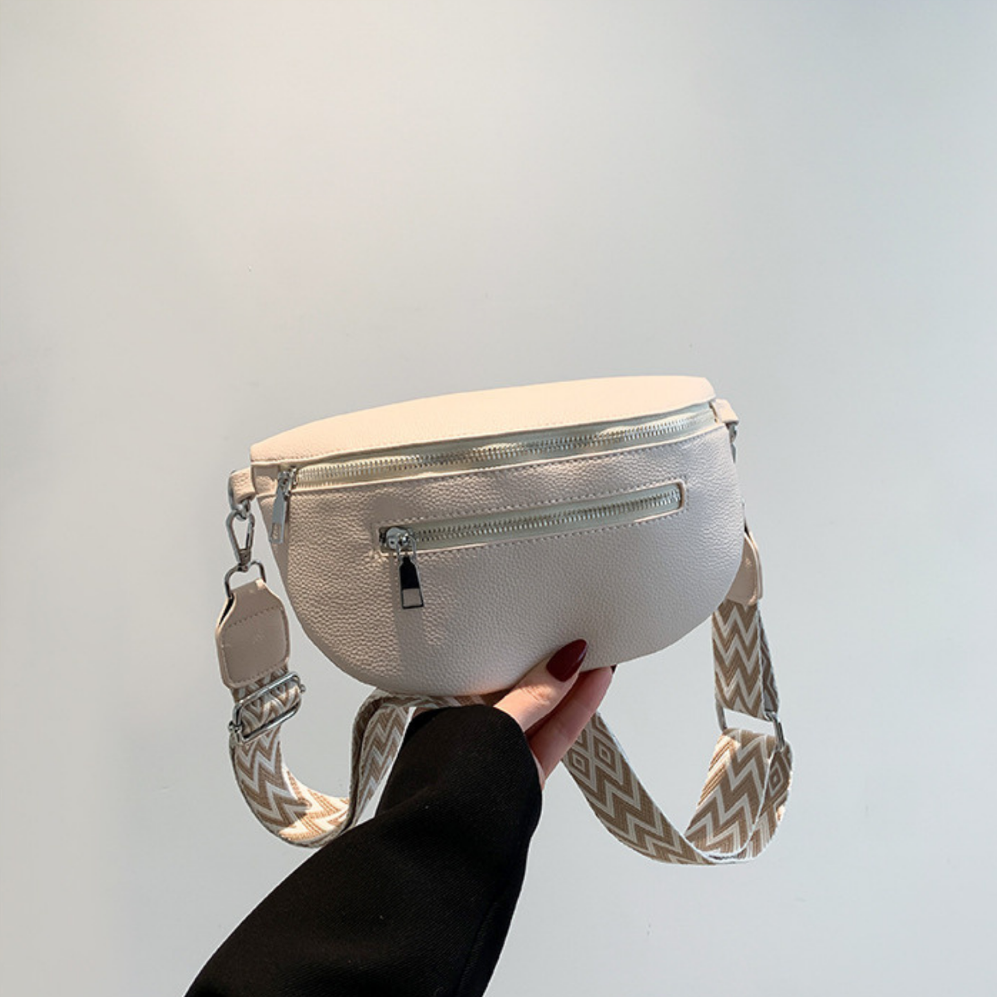 Sac banane en cuir femme - Belleville