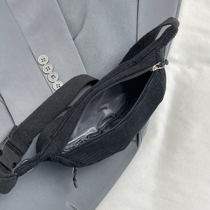 Sac banane velours côtelé femme - Villiers