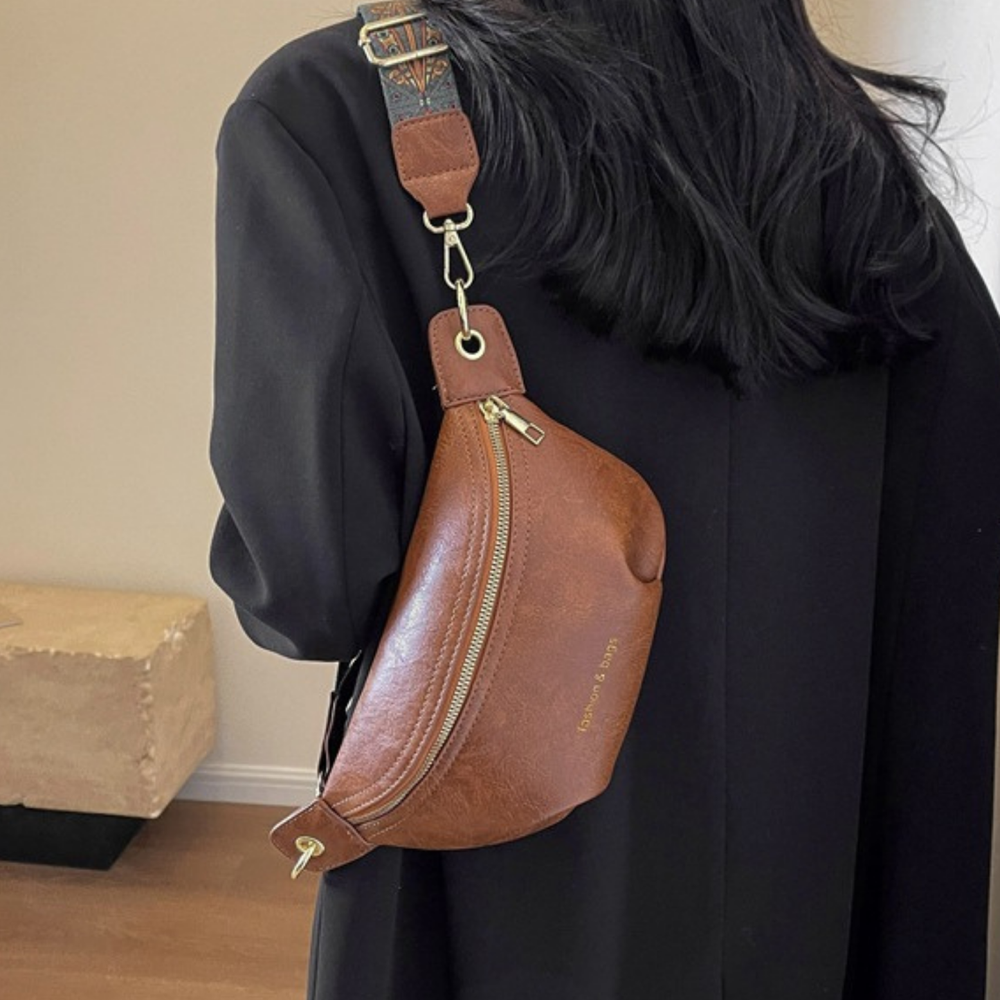 Sac banane cuir femme - Kensington