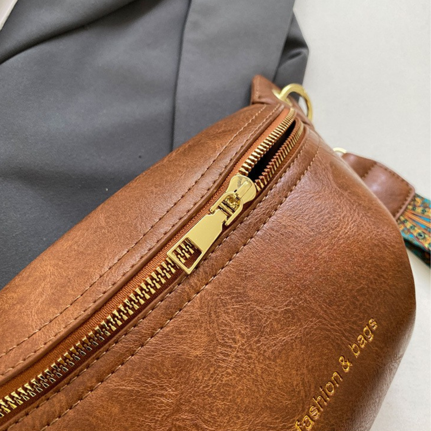 Sac banane cuir femme - Kensington