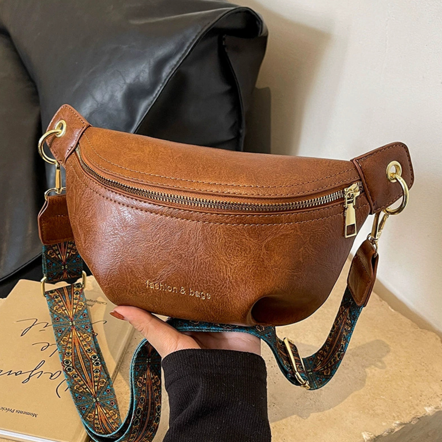 Sac banane cuir femme - Kensington