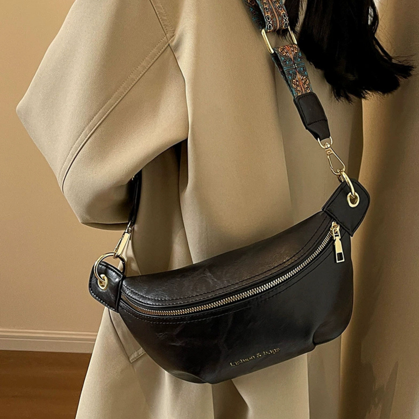 Sac banane cuir femme - Kensington