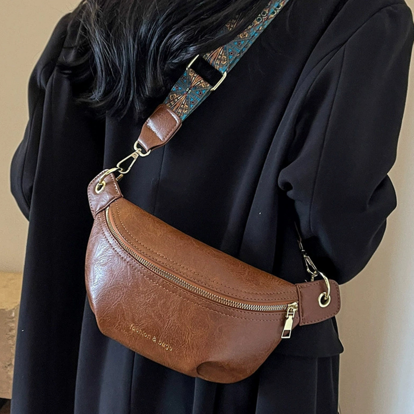 Sac banane cuir femme - Kensington