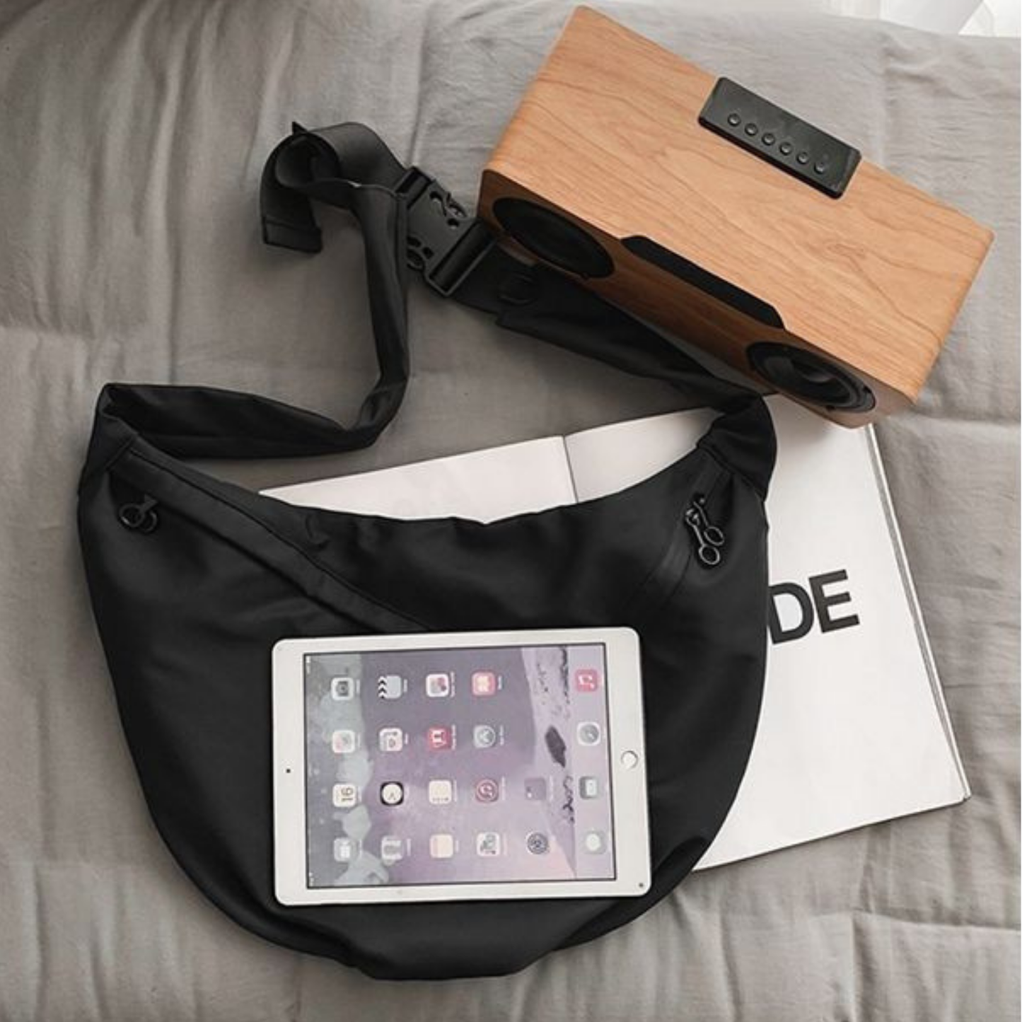 Grand sac banane femme - Auteuil